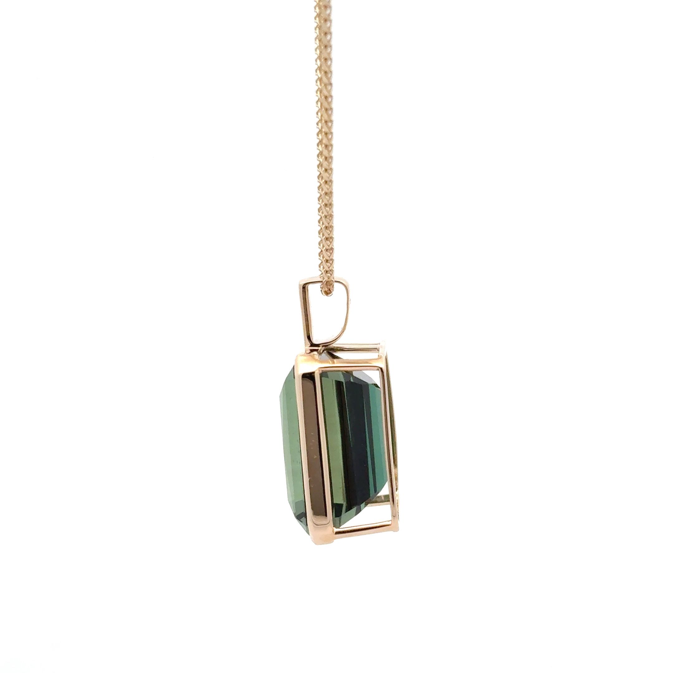 Green Quartz Pendant