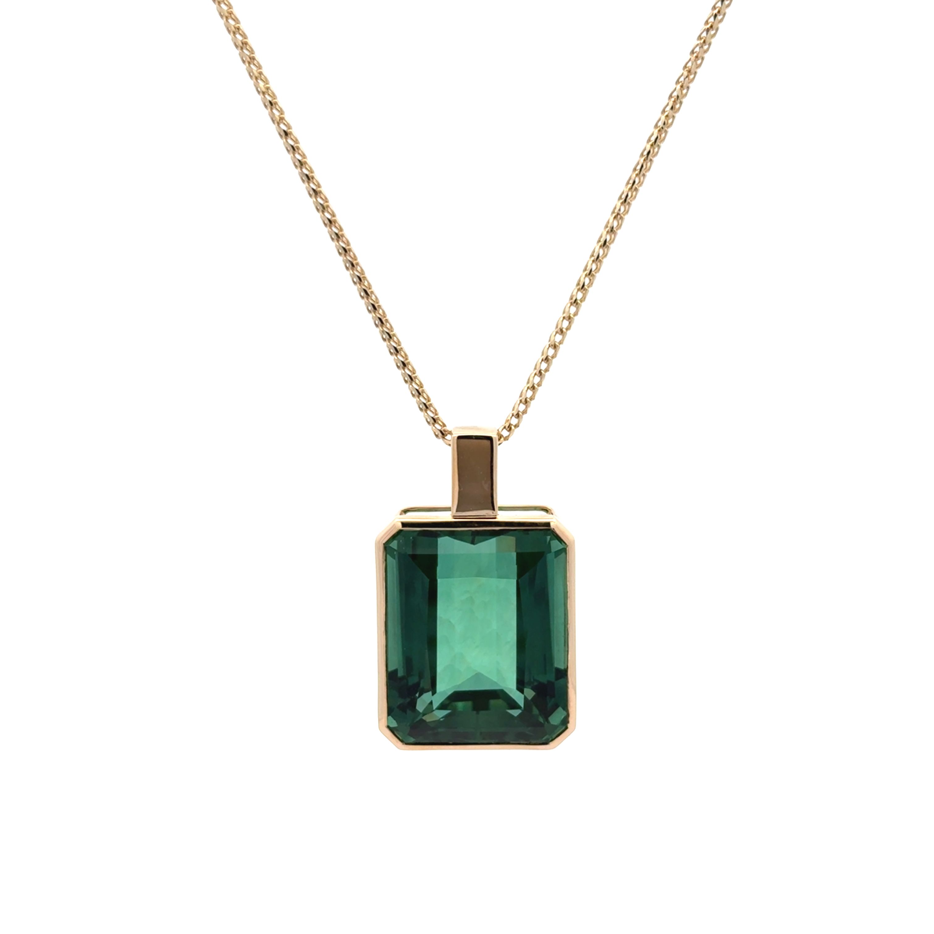 Green Quartz Pendant