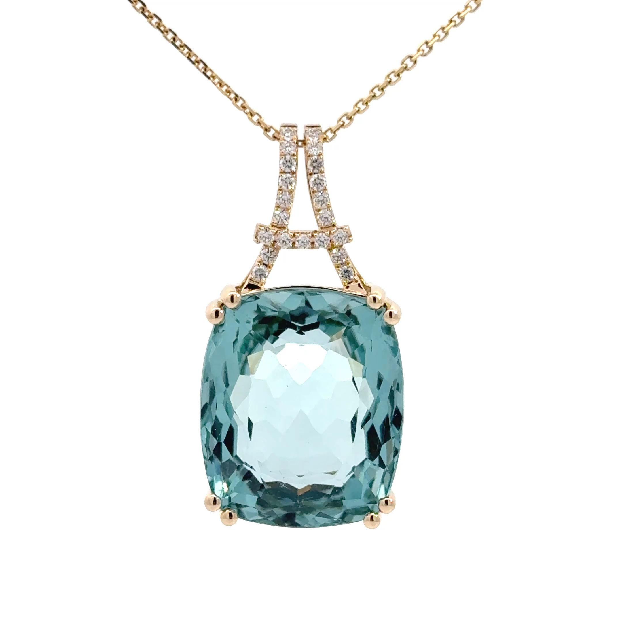 Blue Quartz Pendant