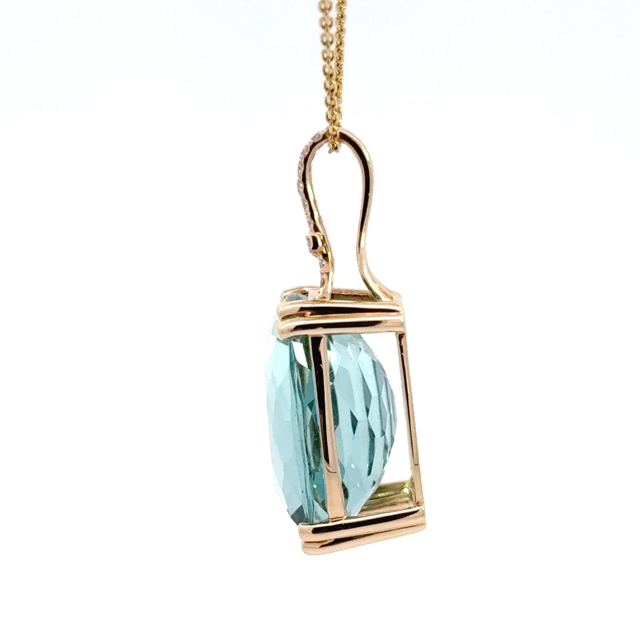 Blue Quartz Pendant