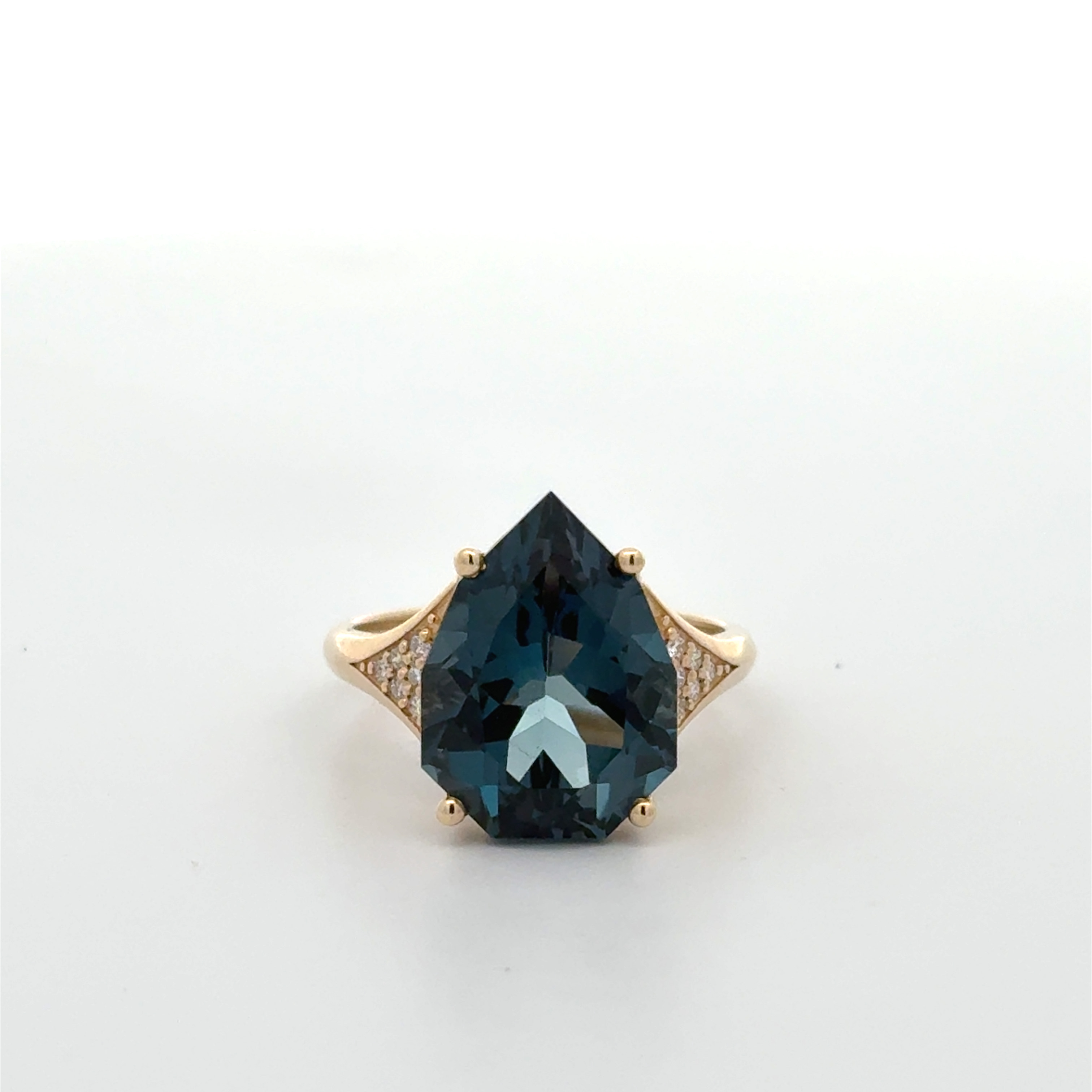 London Blue Topaz Ring