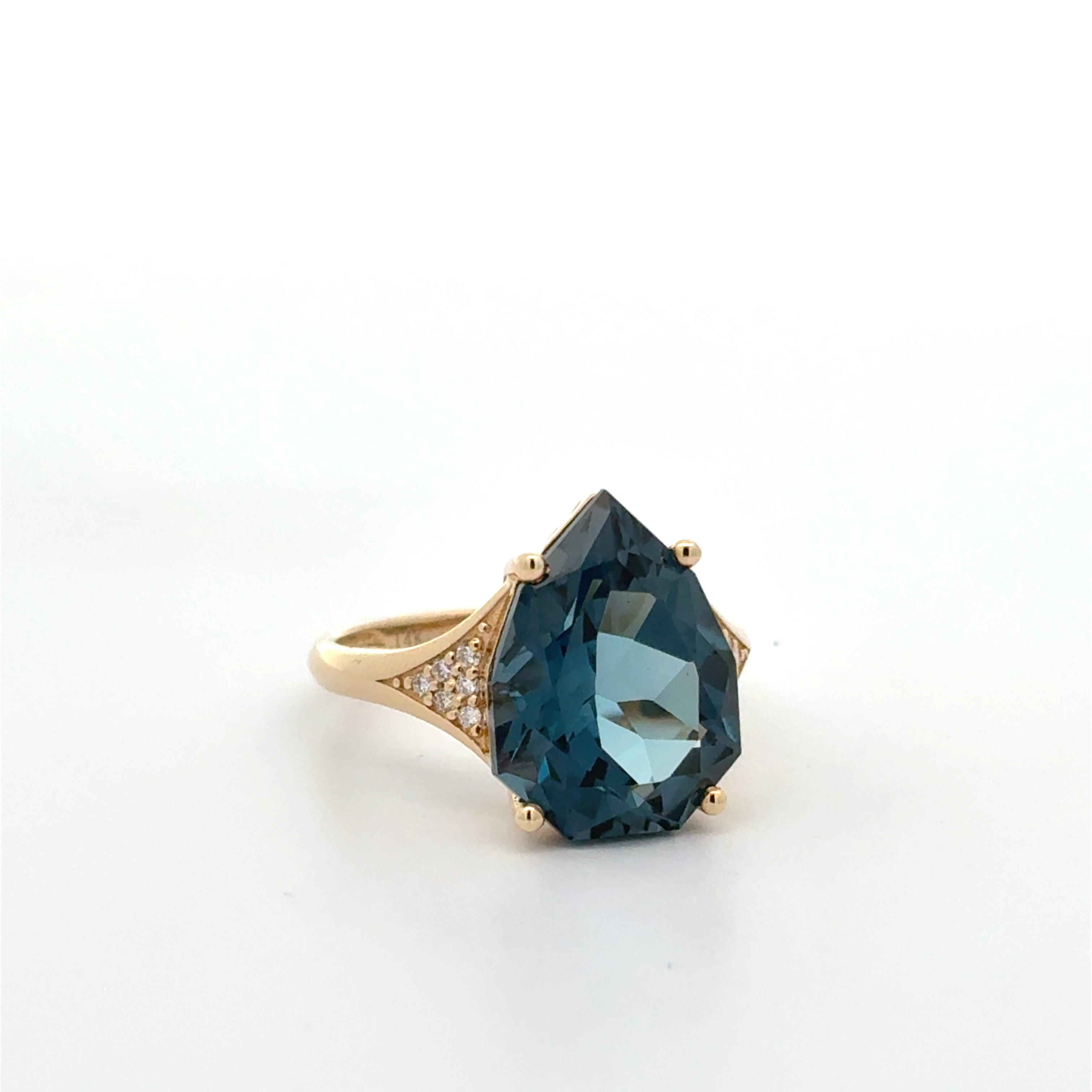London Blue Topaz Ring