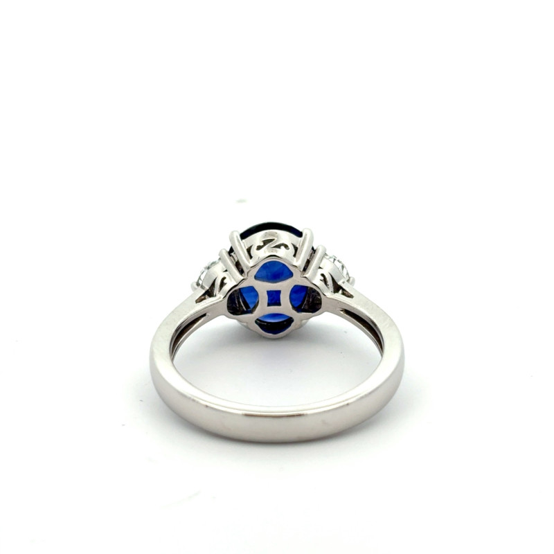Sapphire Three Stone Ring