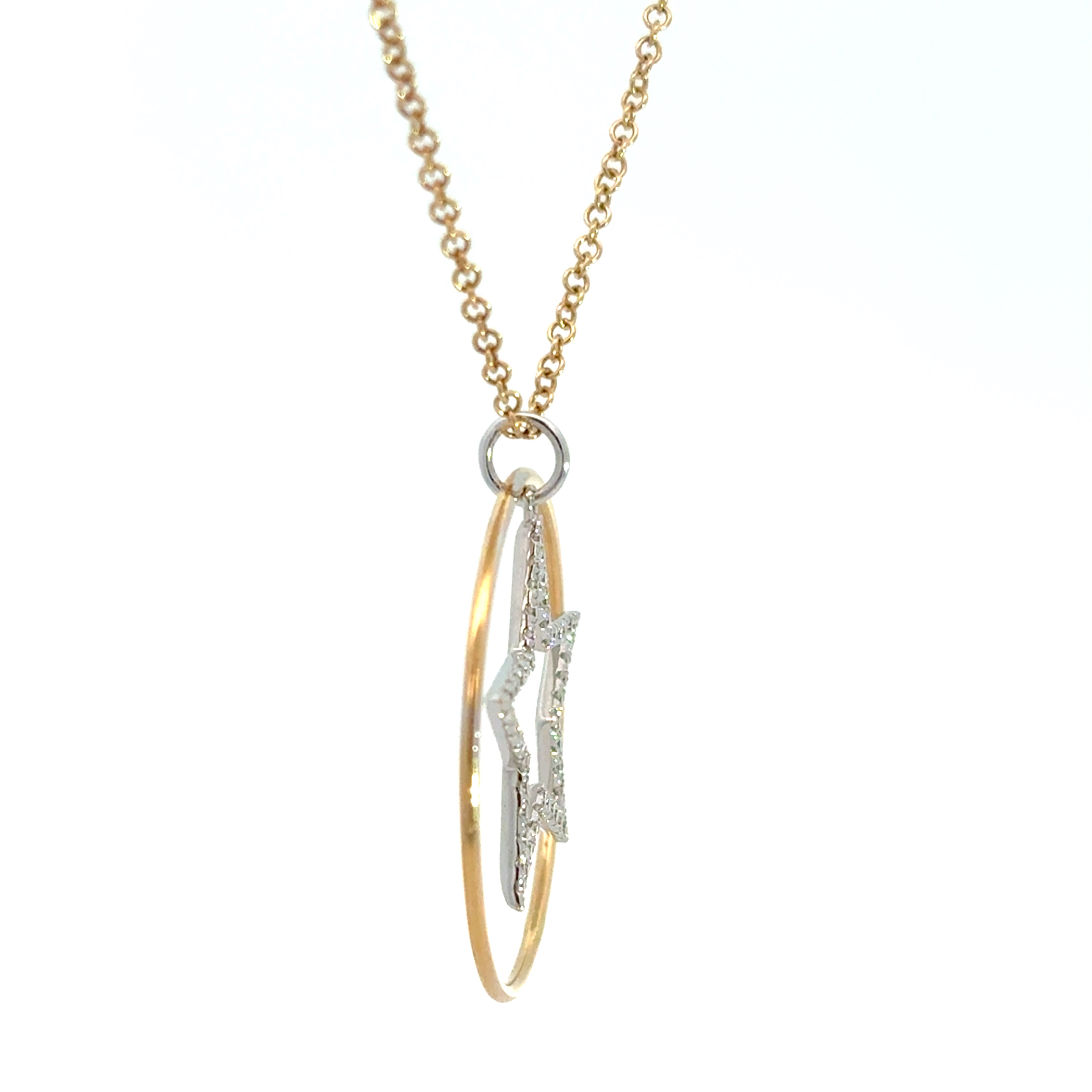 Floating Star Pendant