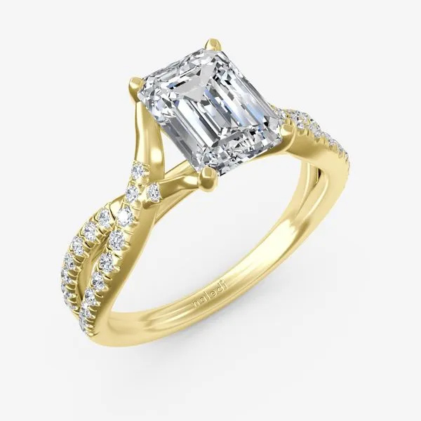 Ember Split & Twist Engagement Ring