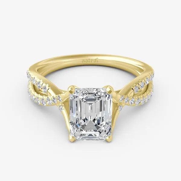 Ember Split & Twist Engagement Ring