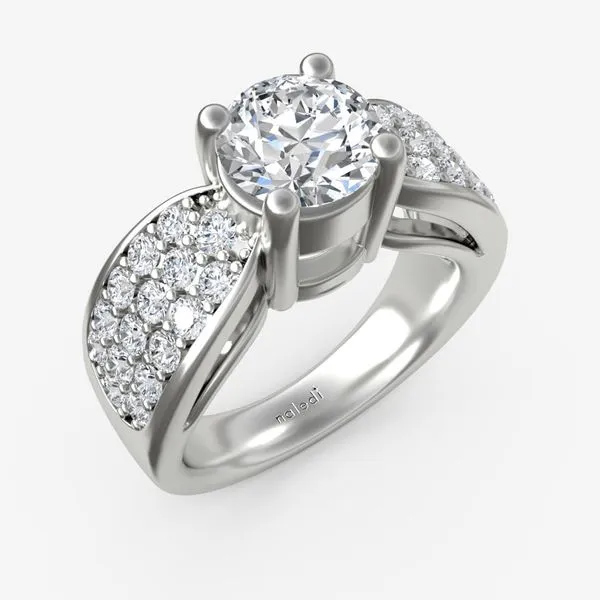 Samantha Free Form Engagement Ring