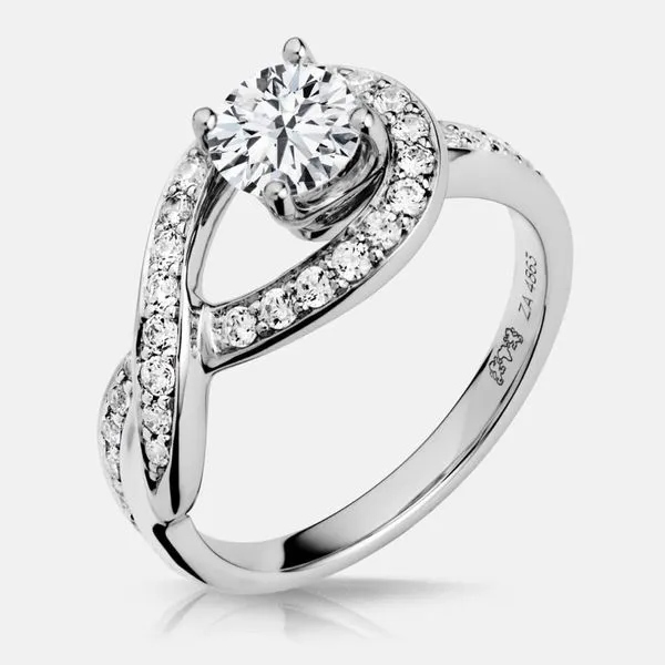 Tabatha Free Form Engagement Ring